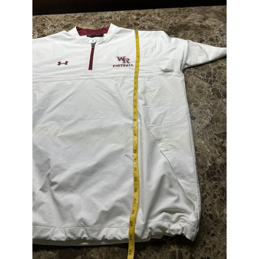 Under Armour men's Football Pullover XL Wide Receiver  White Sideline